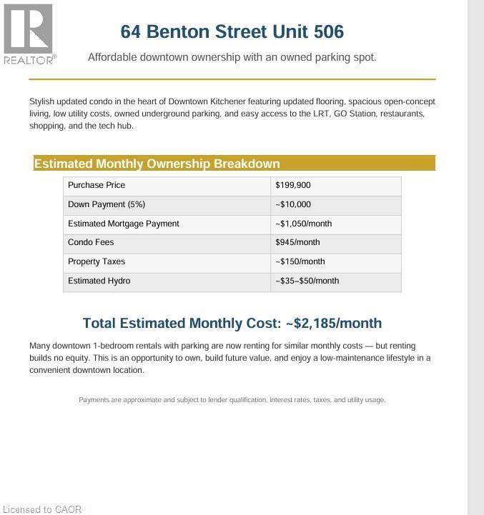 64 BENTON Street Unit# 506 thumbnail 16